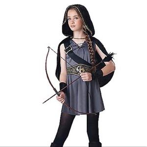 Hooded Huntress Tween Costume